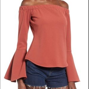 Leith Off the Shoulder Top